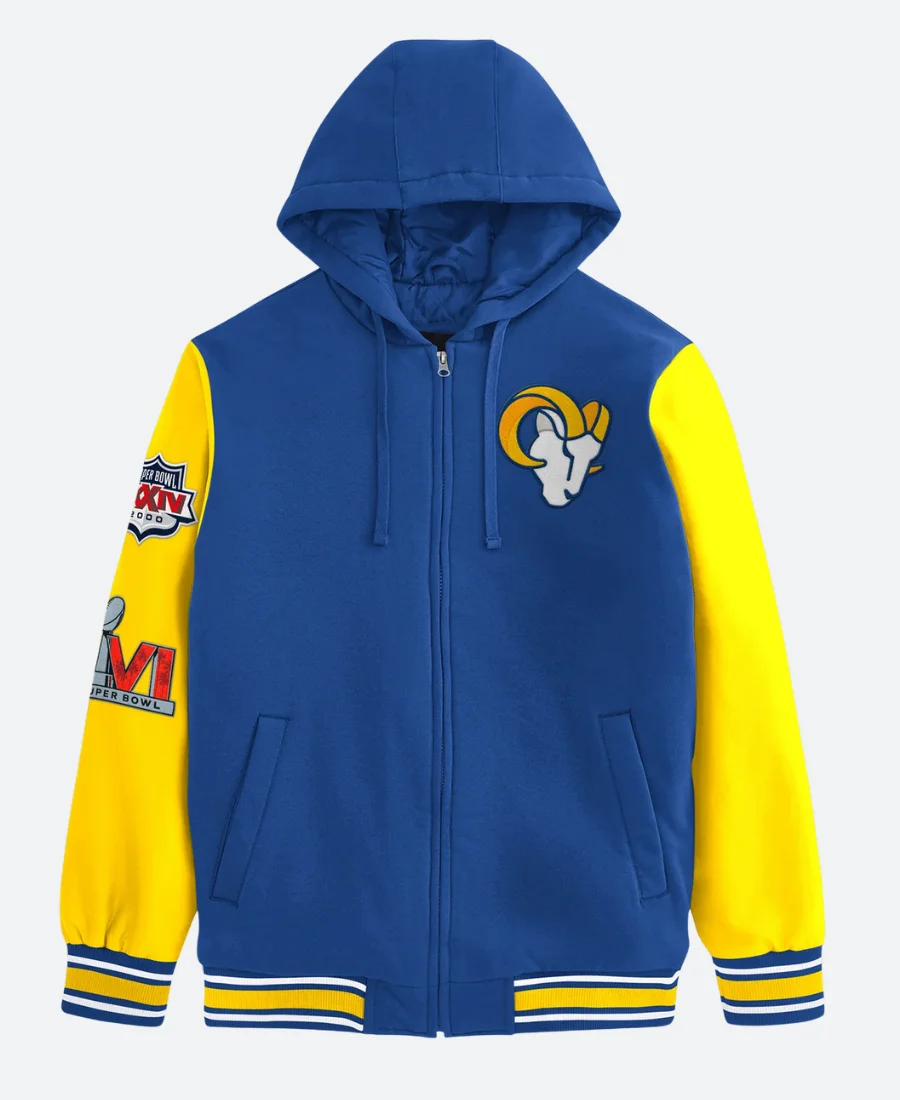 Tone Loc The Super Bowl Lix Hooded Jacket Front Image