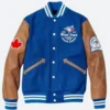 Toronto Blue Jays Letterman Varsity Jacket Front Image
