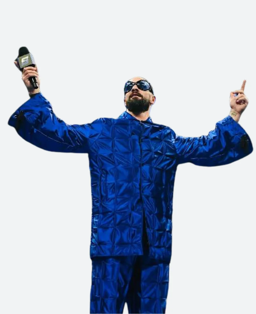 WWE Friday Night Seth Rollins Quilted SuitFull Image