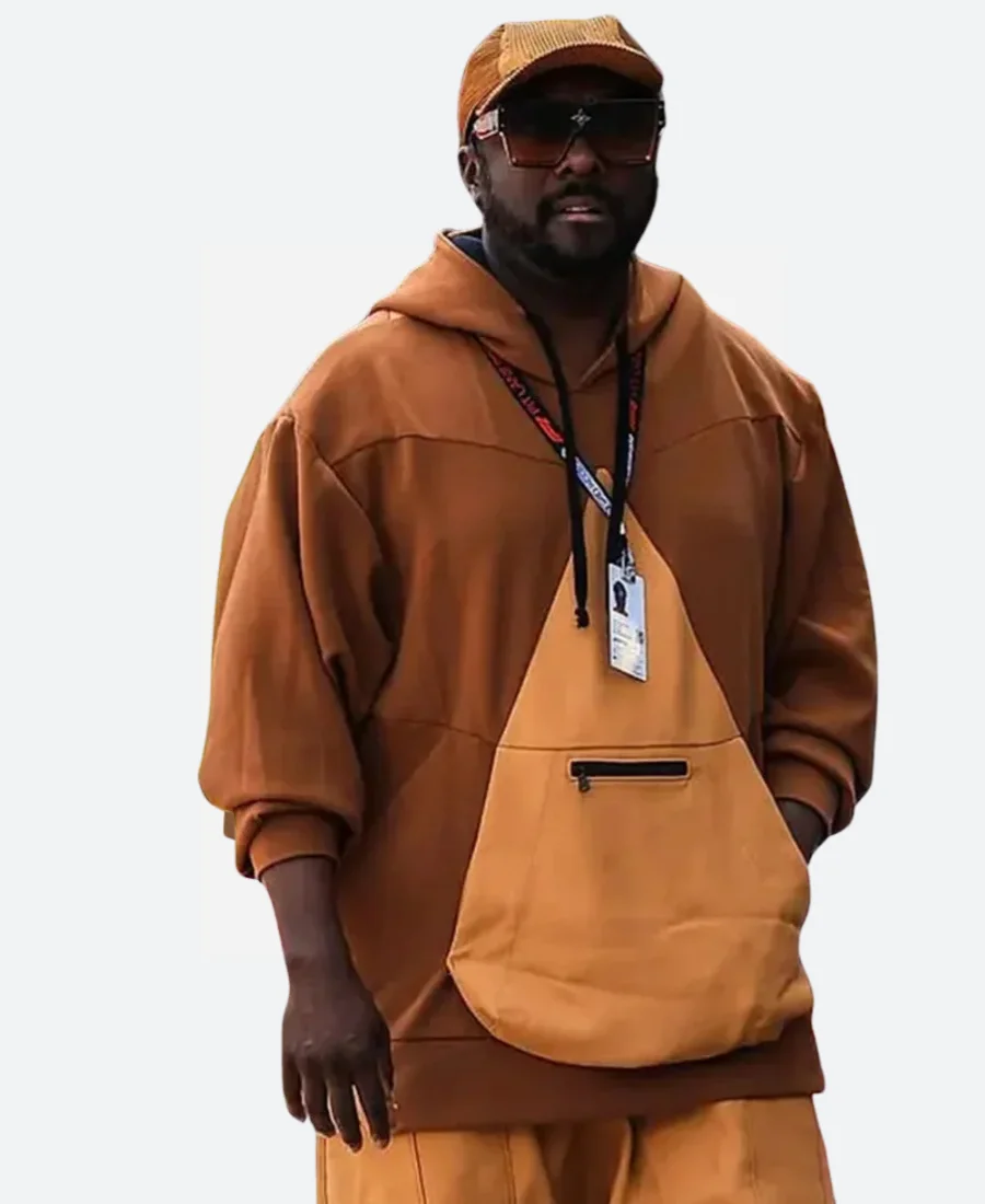 Will.i.am F1 Grand Prix in Monaco HoodieFront Image