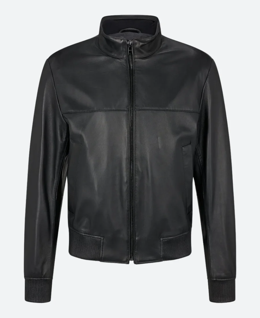 Wolves 2024 Margaret's Man Leather Jacket Front Image