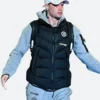 Chelsea F.C X Trivago Puffer Vest Front Image