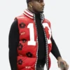 Deebo Samuel Brock Purdy MVP Puffer Vest Front Image