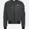 Juventus FC X Nasa Bomber Jacket Blaack Front Image