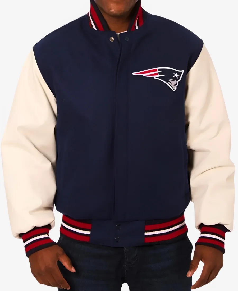 New England Patriots Varsity Jacket