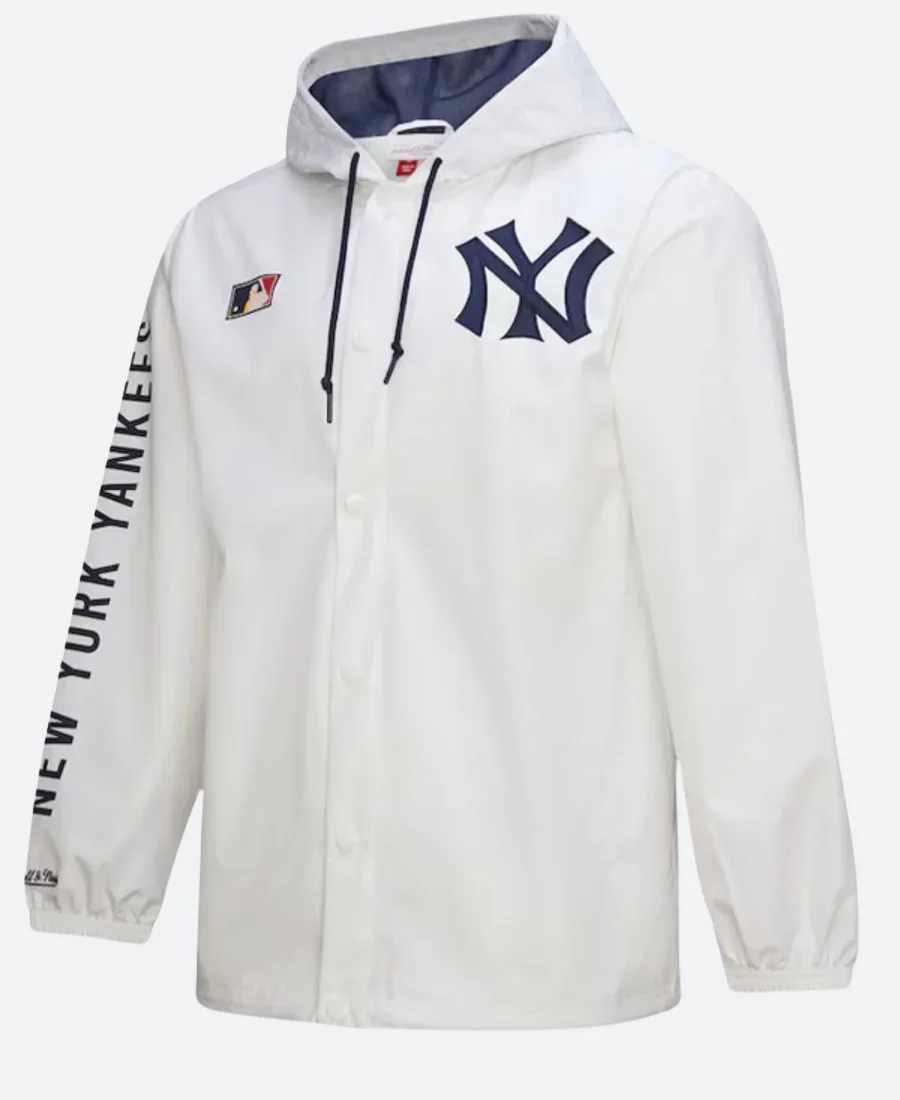 New York Yankees Hooded Jacket Front Image