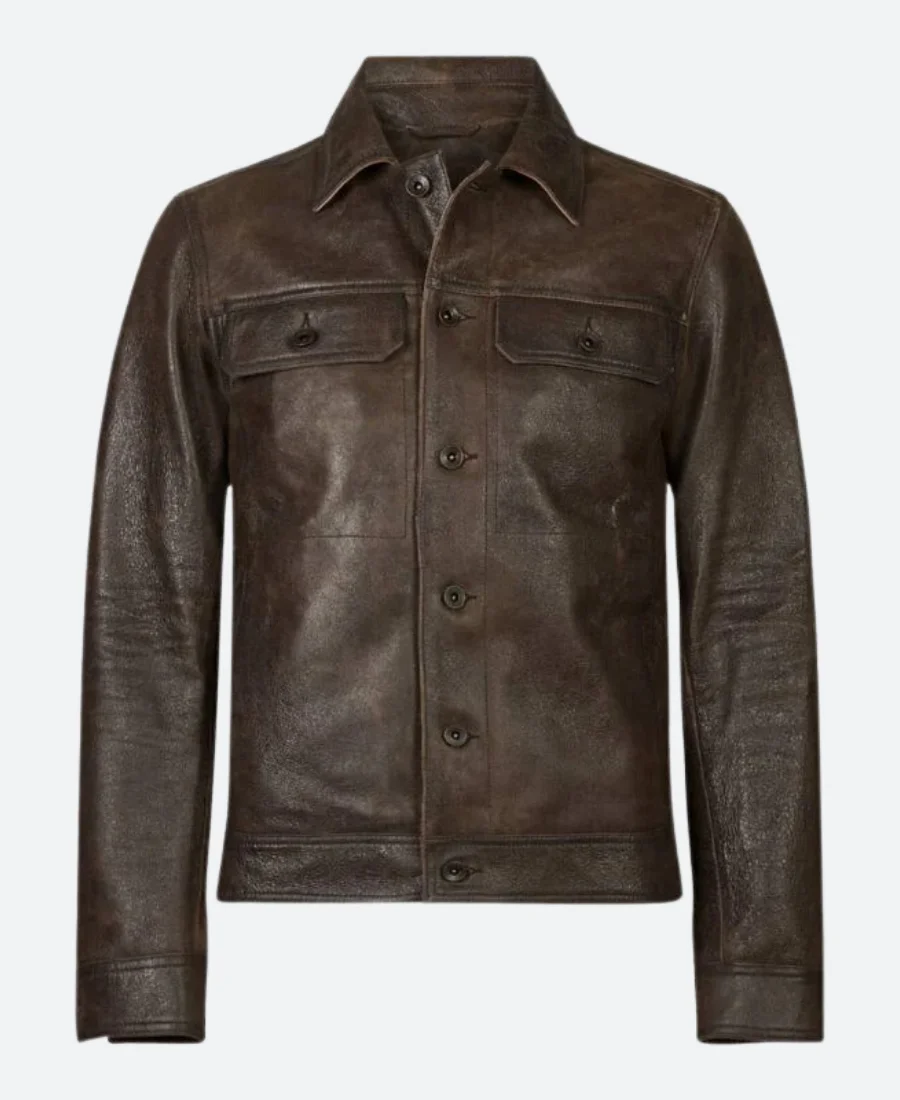 Only Murders in the Building S02 Ben Glenroy Leather Jacket