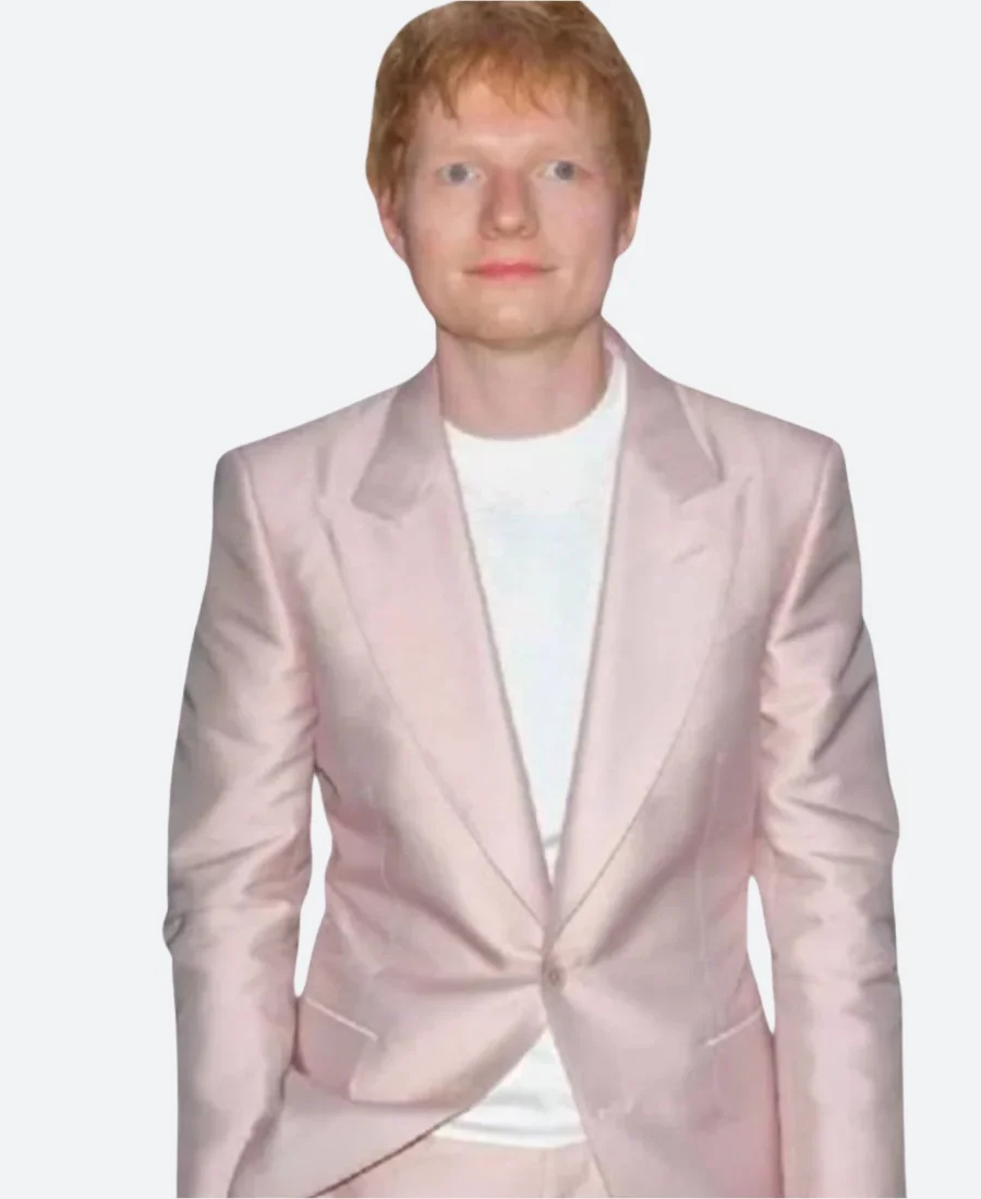 TIME100 Gala Ed Sheeran Blazer Full IMAge