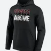 WWE Roman Reigns Levels Above Hoodie Front Image